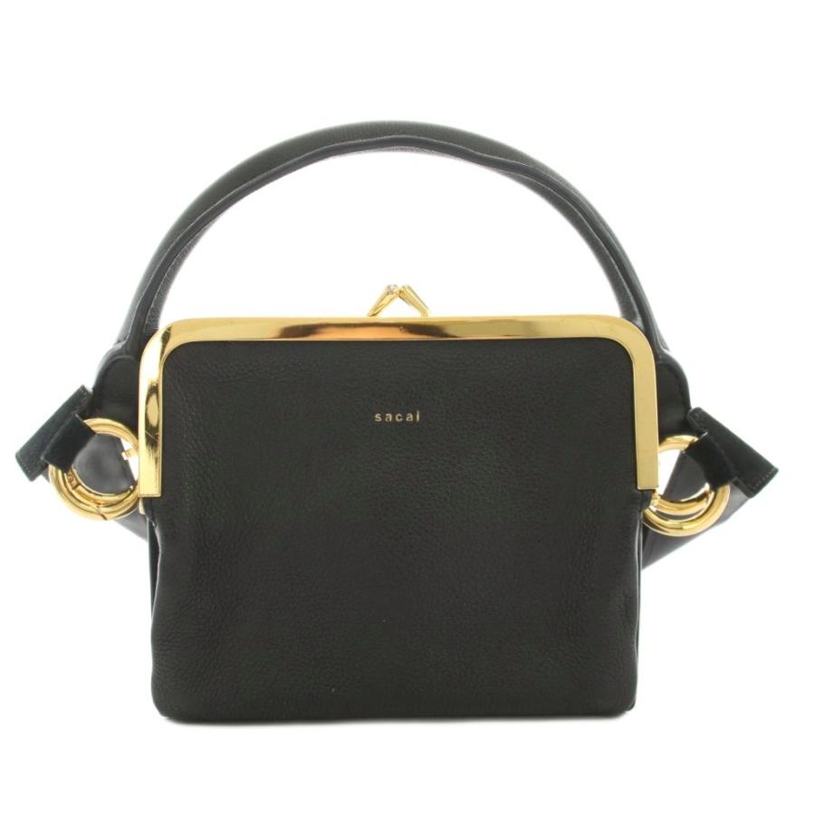 サカイ sacai クラスプ ショルダーバッグ ハンドバッグ 2way ワン 