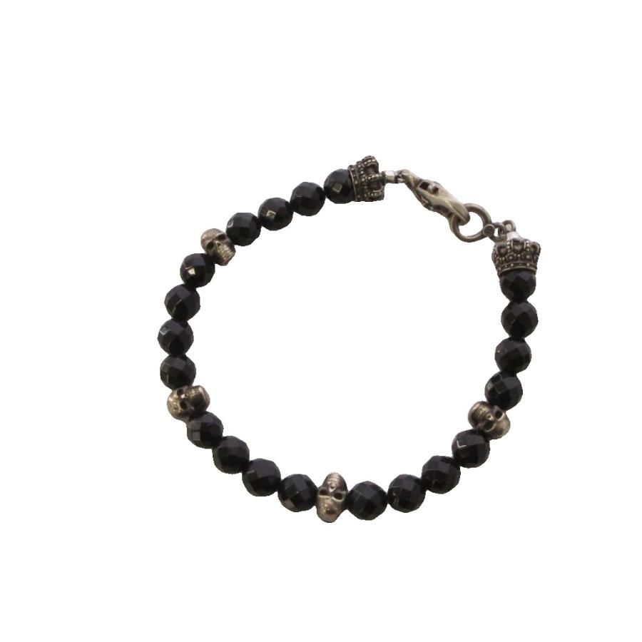 Justin Davis ブレスレット スカル クラウン ジャスティンデイビス Justin Davis ブレスレット スカル クラウン
