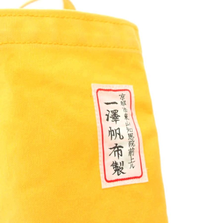 一澤信三郎帆布 トートバッグ ハンドバッグ 黄色 イエロー /YM16