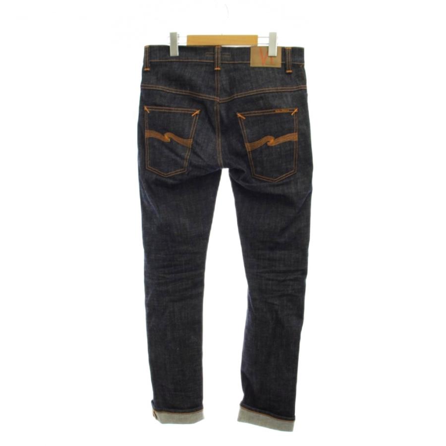ヌーディージーンズ nudie jeans デニム ジーンズ W31 L32 紺 ロール 