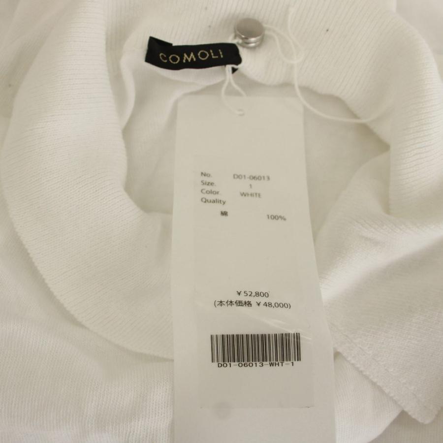 未使用品 コモリ COMOLI タグ付き 26SS コットン ニットポロ