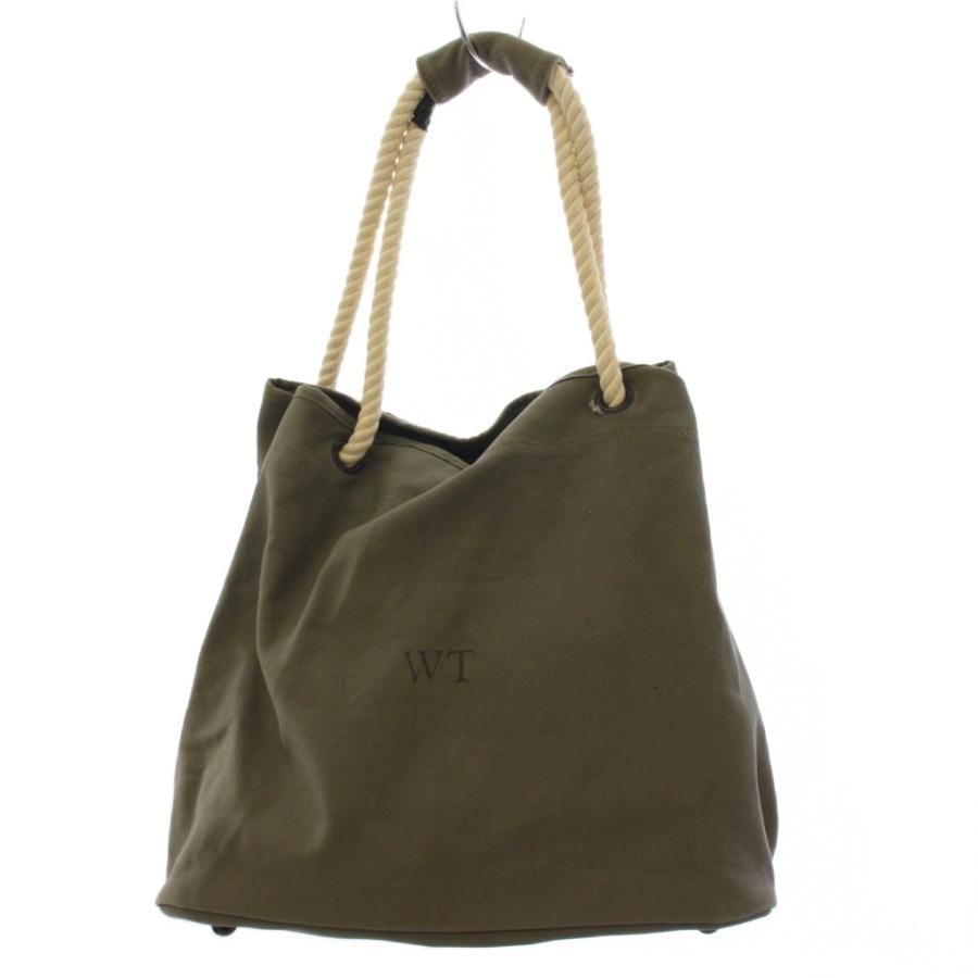 ダブルタップス WTAPS ショルダーバッグ ロープハンドル キャンバス