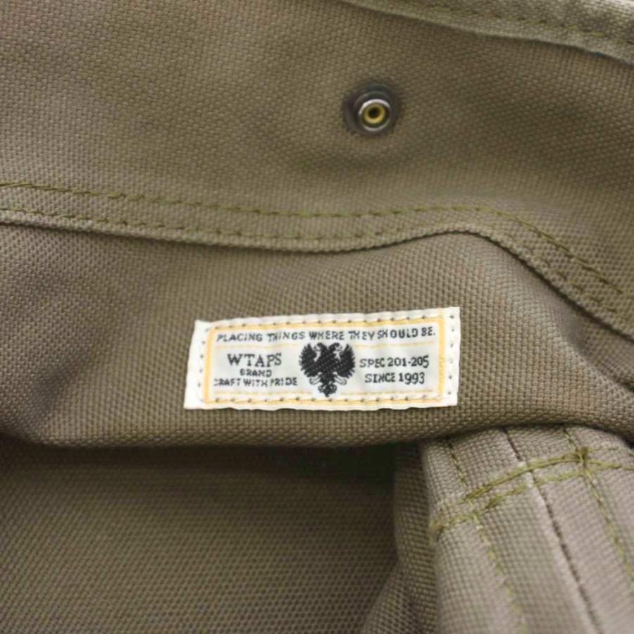 ダブルタップス WTAPS ショルダーバッグ ロープハンドル キャンバス