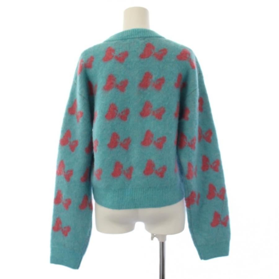 ZARA（ザラ） × ディズニー DISNEY インターシャリボンセーター ニット