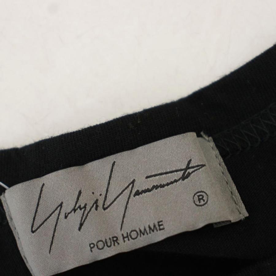 ヨウジヤマモトプールオム YOHJI YAMAMOTO POUR HOMME Tシャツ ロゴ