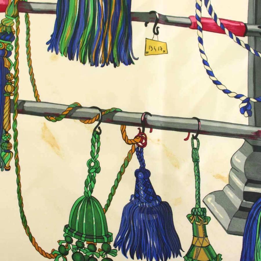 HERMES（エルメス） HERMES Pasementerie 紐飾り スカーフ カレ 90 総