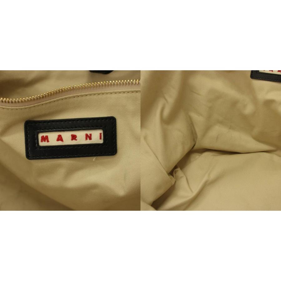 MARNI（マルニ） MARNI TROPICACIA ラージ かごバッグ ハンドバッグ 黒