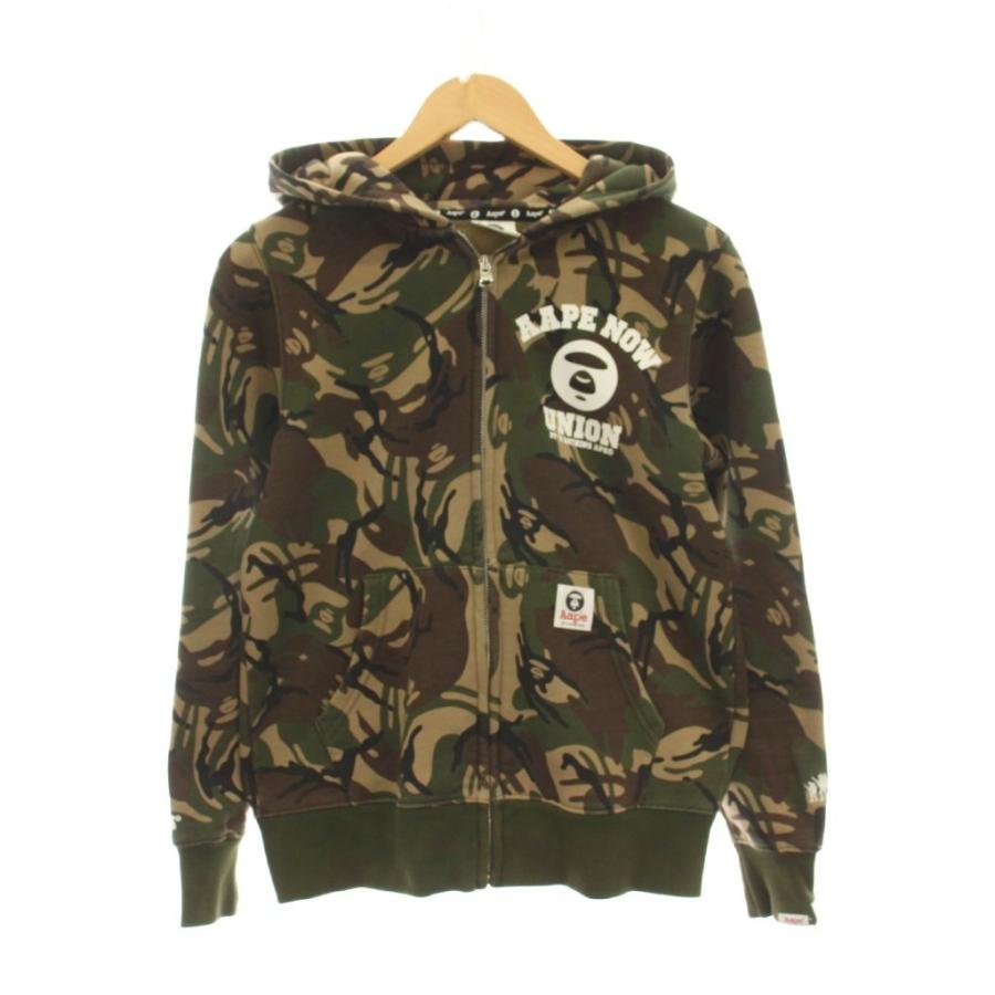 aape 迷彩柄 ジップアップパーカー A BATHING APE（アベイシングエイプ） Aape ジップアップ パーカー
