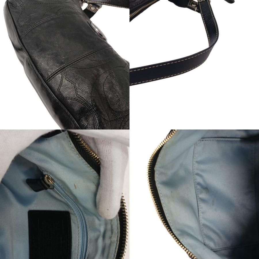 COACH コーチ ワンショルダーバッグ 2way ホーボー エナメル y2k COACH（コーチ） ショルダーバッグ ハンドバッグ 2way エナメル 黒