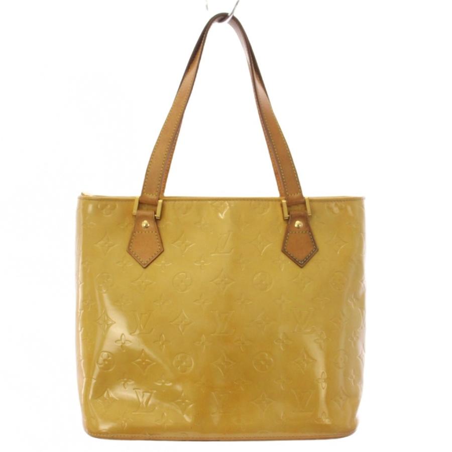ルイヴィトン ヴェルニ ヒューストン トートバッグ　黄色　ハンドバッグ LOUIS VUITTON（ルイ・ヴィトン） ヴェルニ ヒューストン モノグラム