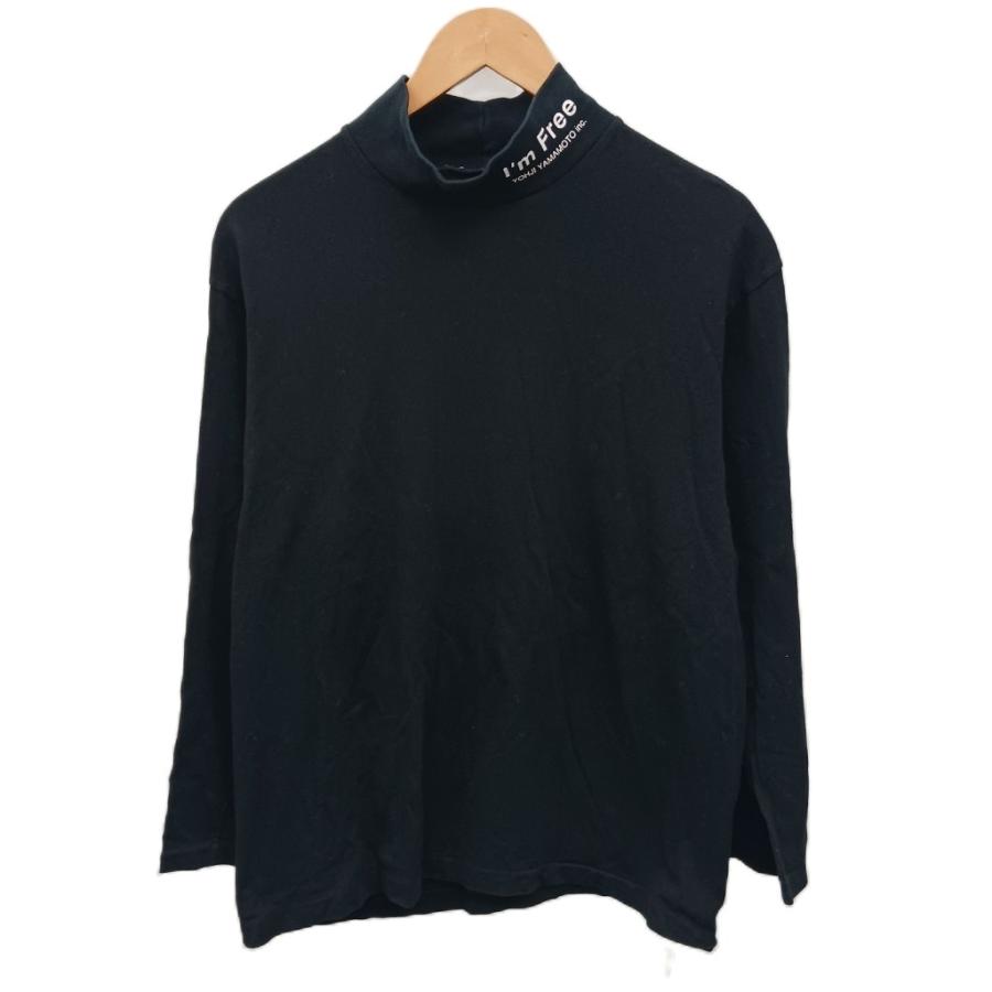 ヨウジヤマモト YOHJI YAMAMOTO I'm Free Tシャツ カットソー ロンT 黒
