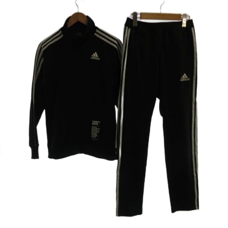 adidas（アディダス） セットアップ ジャージ ジャケット パンツ S 黒