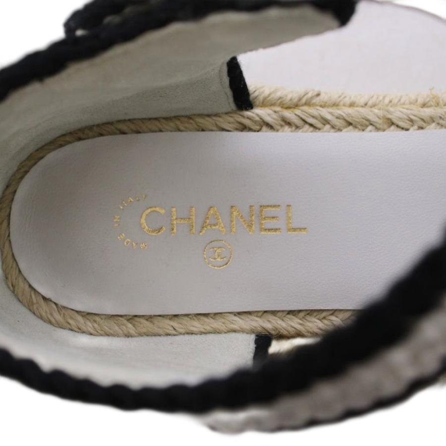 CHANEL（シャネル） エスパドリーユサンダル ココマーク ニット 39C
