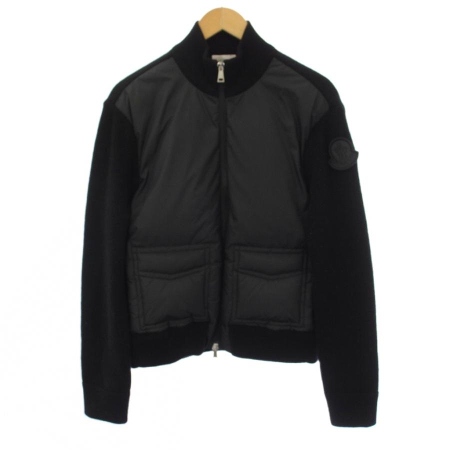 モンクレール ニット×ダウン 切替 ジップカーディガン MONCLER（モンクレール） MONCLER CARDIGAN TRICOT ダウン切替ニット