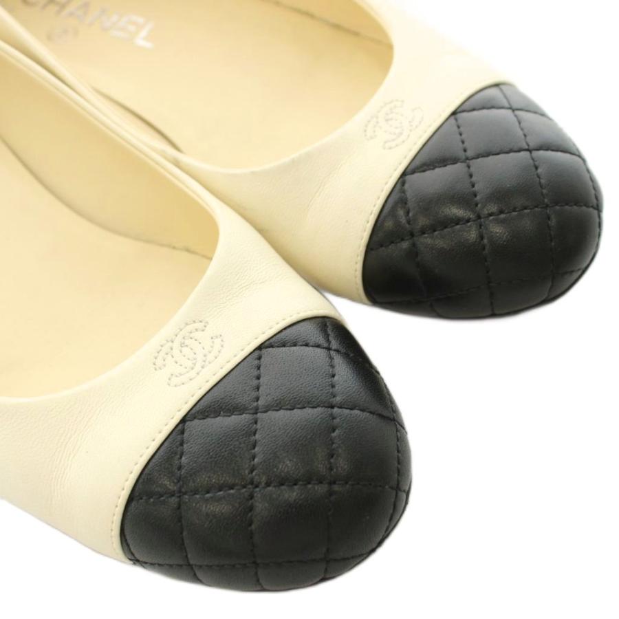 CHANEL（シャネル） ココマーク マトラッセ エコパール パンプス