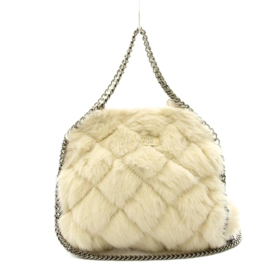 ステラマッカートニー FAUX FUR ファラベラ ミニ ファー チェーン 