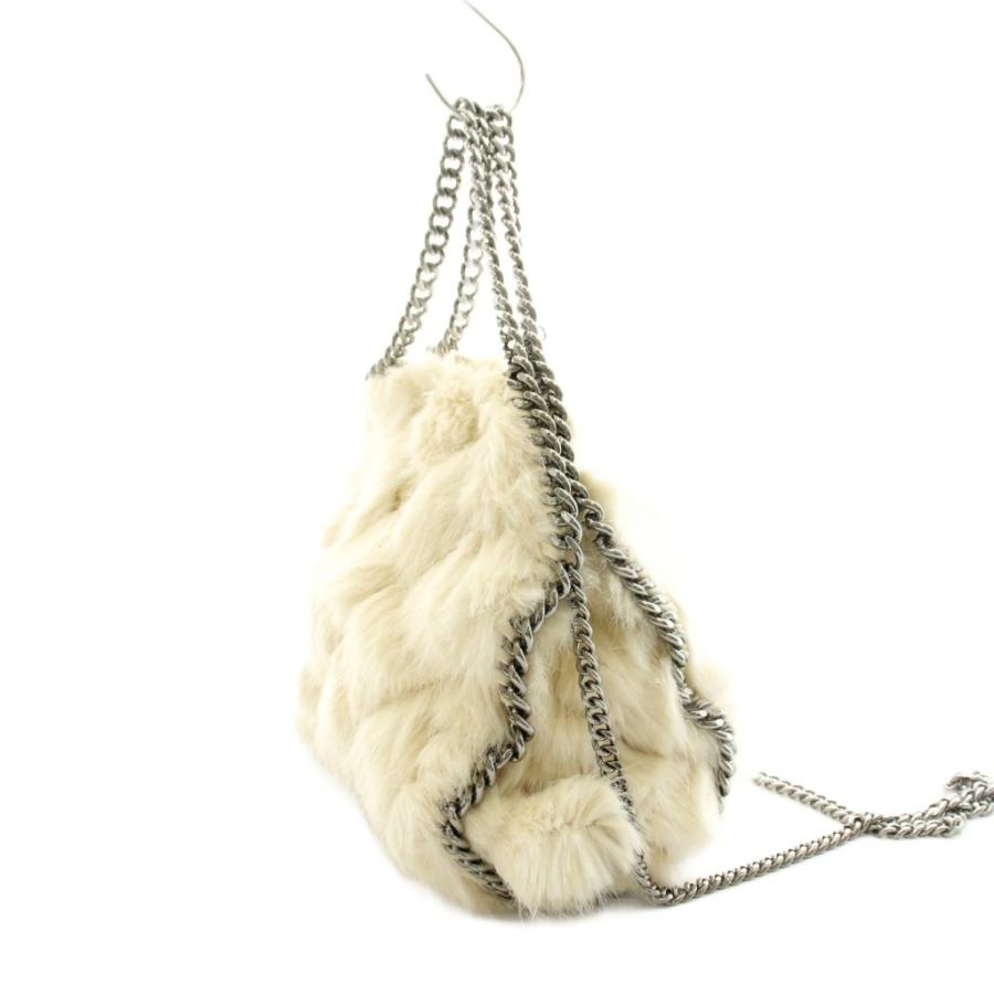 ステラマッカートニー FAUX FUR ファラベラ ミニ ファー チェーン 