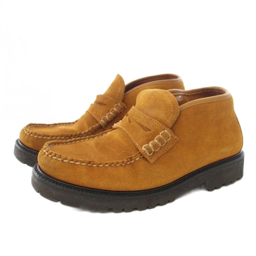 ジーエイチバス G.H.Bass & Co. WEEJUNS TAN SUEDE スエードシューズ 