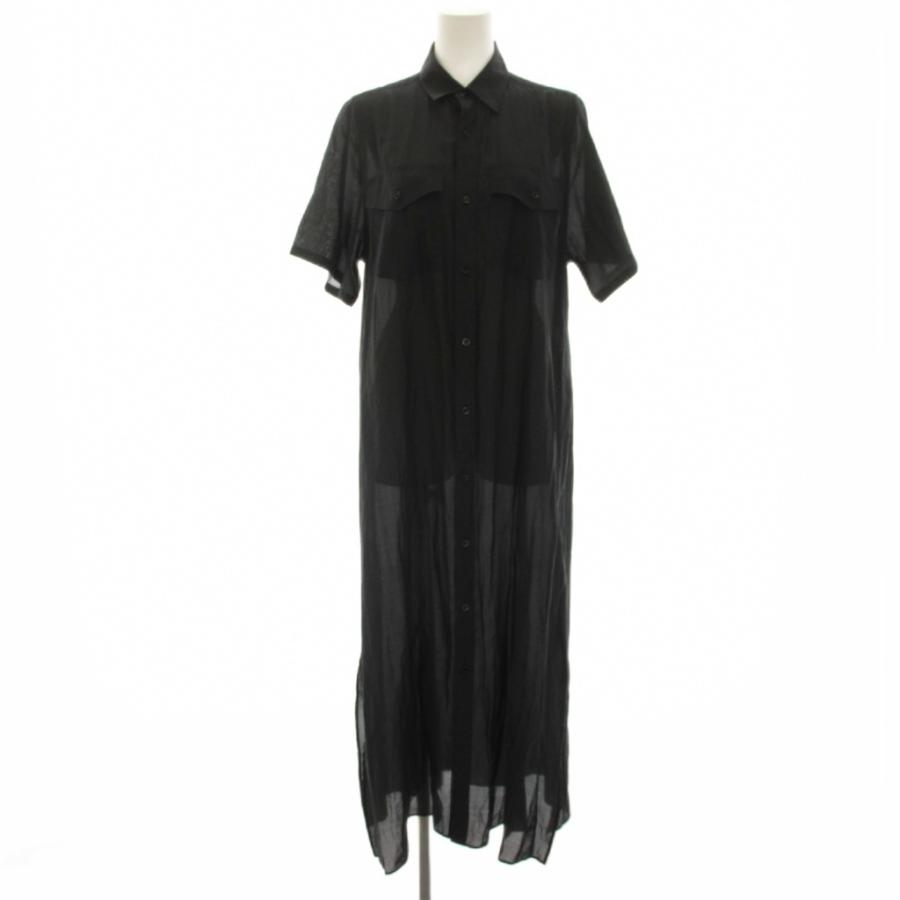 ハイク HYKE 25SS TA/C LAWN DRESS シャツワンピース マキシ ロング 