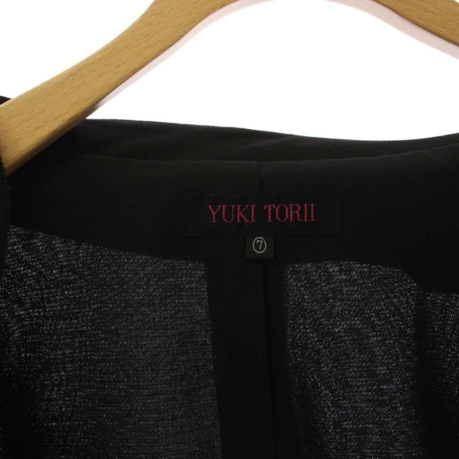 未使用品 ユキトリイ YUKI TORII ブラックフォーマル スーツ