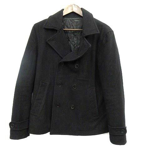 中古 ナノユニバース Nano Universe Pコート ピーコート ウール混 L 黒 G メンズ ベクトル 古着 081 ブランド古着販売のベクトル 通販 Yahoo ショッピング