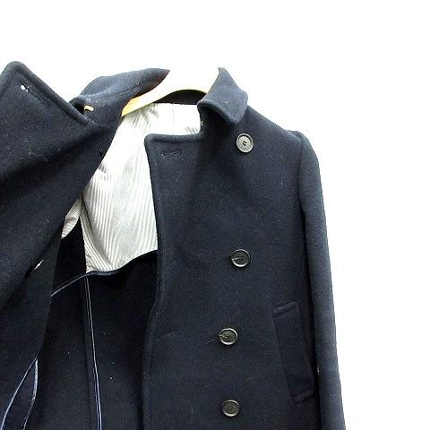 中古 ドレステリア Dressterior ピーコート Pコート ウール 36 紺 ネイビー Mr D レディース ベクトル 古着 081 ブランド古着販売のベクトル 通販 Yahoo ショッピング