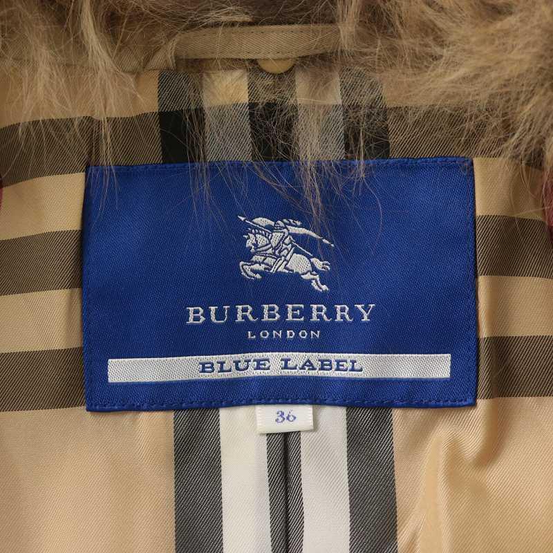 バーバリーブルーレーベル BURBERRY BLUE LABEL トレンチコート ロング
