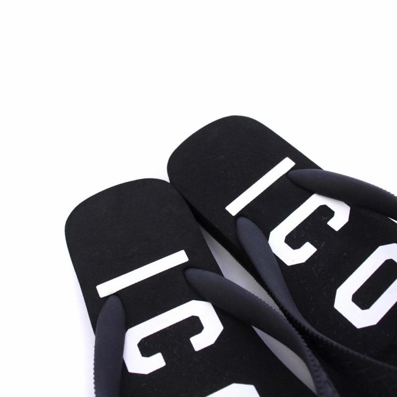 DSQUARED2 未使用品 ディースクエアード BE ICON FLIP FLOPS
