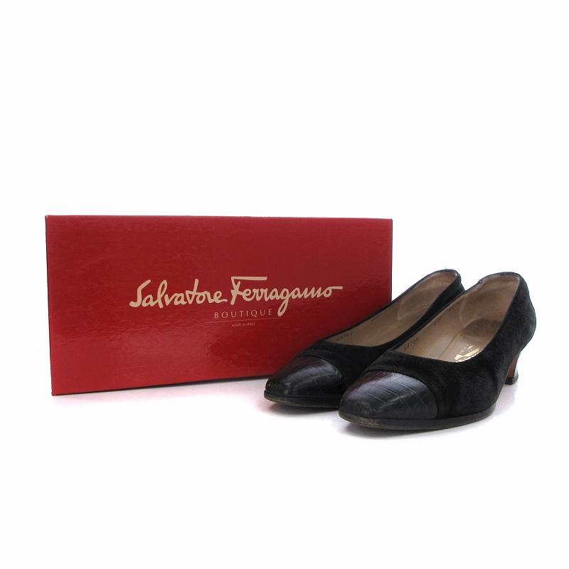 FERRAGAMO サルヴァトーレフェラガモ パンプス ポインテッドトゥ  