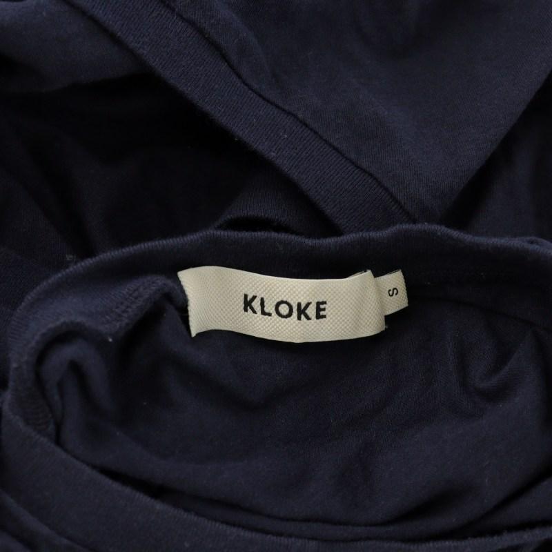 クローク KLOKE ドッキングワンピース ロング ミモレ オープン 