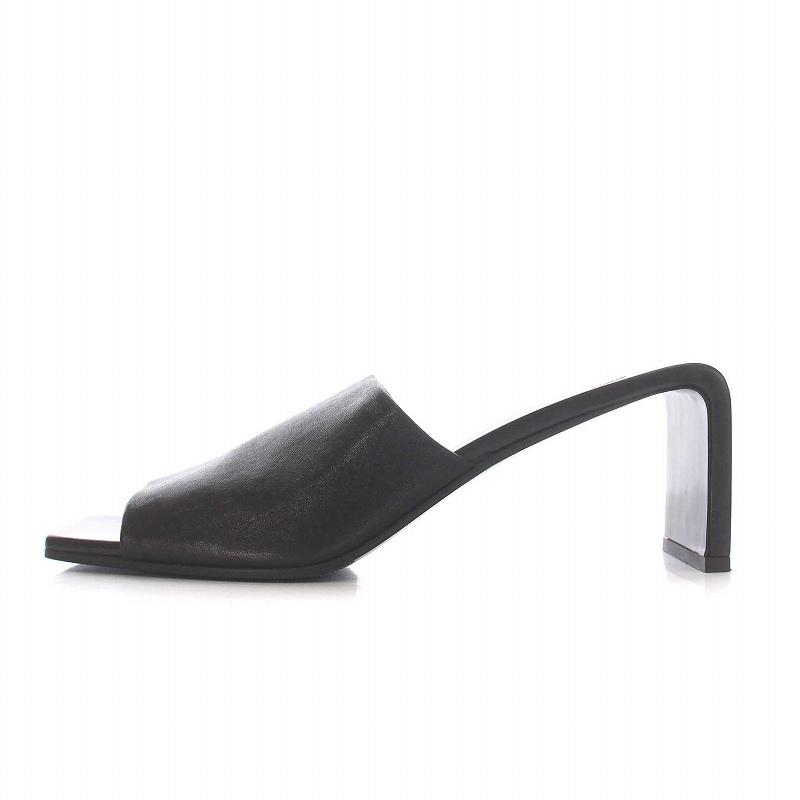 ジルサンダー JIL SANDER スクエア サンダル ミュール オープン