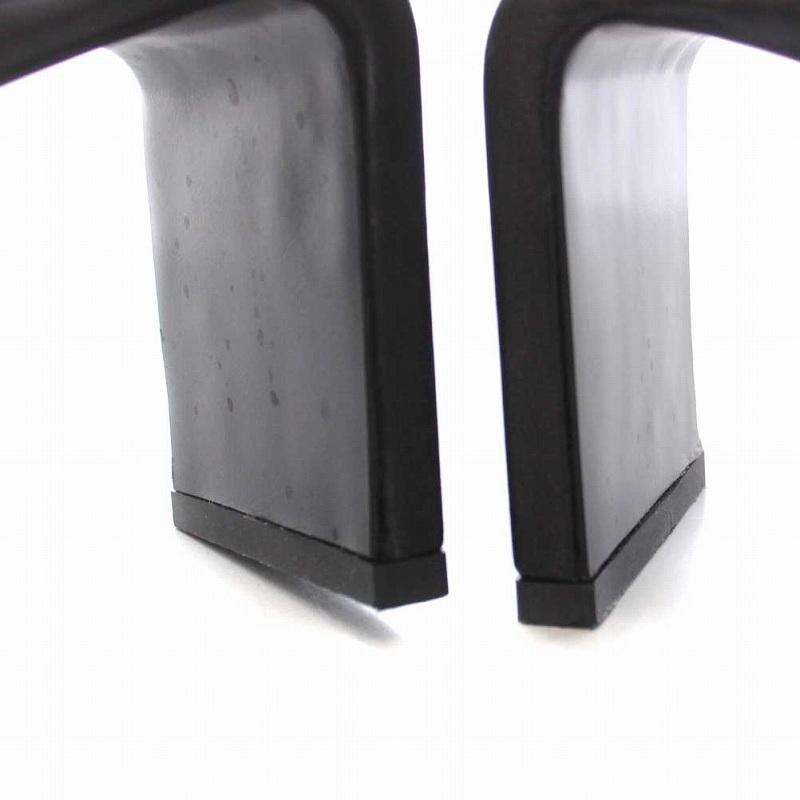 【美品】JIL SANDER スクエアトゥミュール　ブラック JIL SANDER Jil Sander ジルサンダー Square Toe Leather Mules