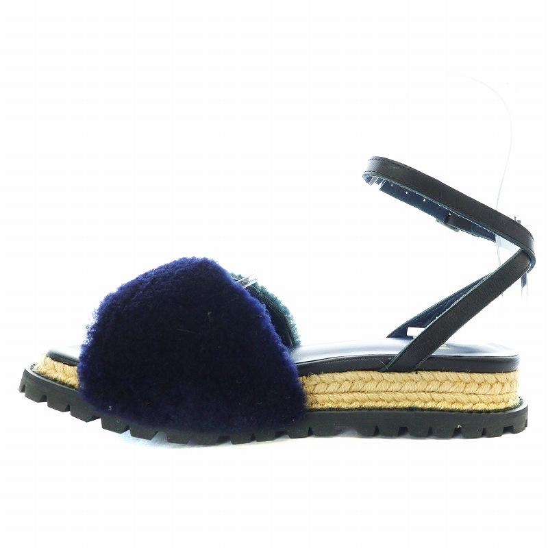 sacai スリッポンサカイサンダルシューズボア
