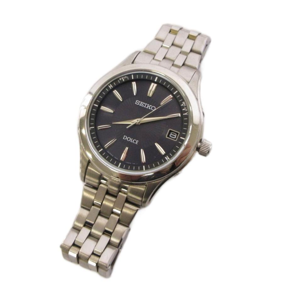 セイコー DOLCE 腕時計 ソーラー電波 シルバーカラー 7B24-0AV0 セイコー SEIKO DOLCE 腕時計 ソーラー電波 シルバーカラー 7B24-0AV0