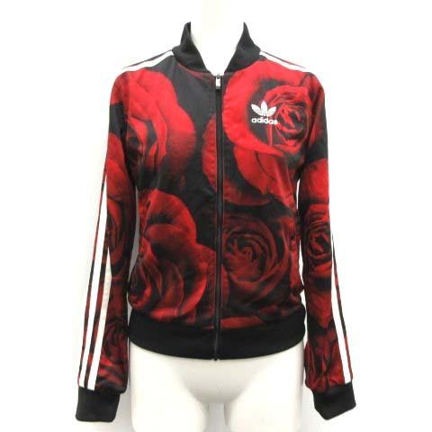 Seal限定商品 アディダスオリジナルス ザ ファーム カンパニー Xs ジャージ トラックジャケット ジップアップ 花柄 赤 レッド Tk Ec レディース ベクトル 古着 高質で安価 Www Muslimaidusa Org