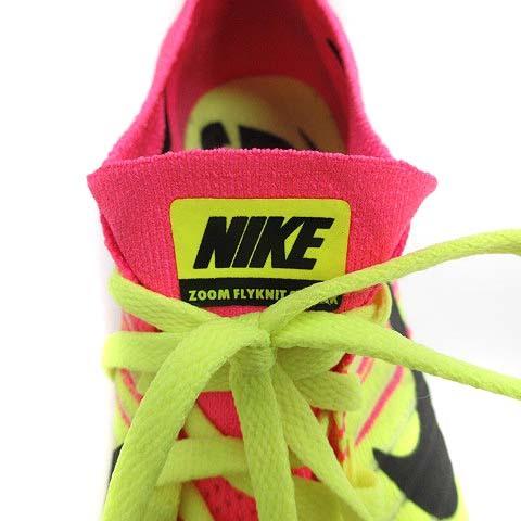 中古 ナイキ Nike スニーカー ローカット Zoom Flyknit Streak 蛍光イエロー 黄色 ピンク Mf39 Ec メンズ ベクトル 古着 081 ブランド古着販売のベクトル 通販 Yahoo ショッピング