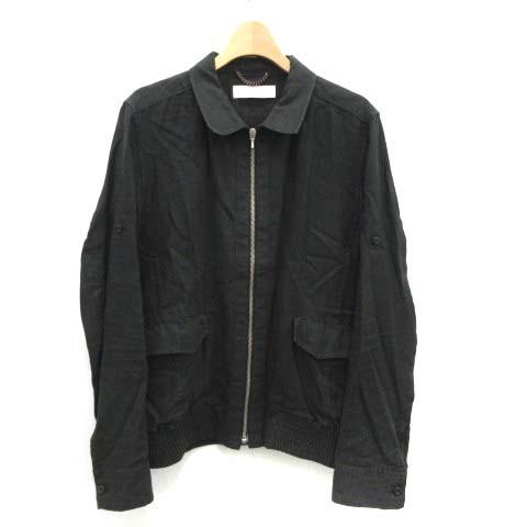 中古 ルードギャラリー Rude Gallery 2 M ジャケット ブルゾン 春アウター リネン 麻 ジップアップ 黒 ブラック Tk Gy メンズ ベクトル 古着 その他ジャケット Pastapregonapa Com