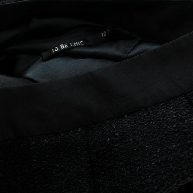 トゥービーシック TO BE CHIC プリーツスカート ツイード ひざ丈 リボン 大きいサイズ 40 L 黒 ブラック /ST レディース :081-902110150136:ブランド古着販売のベクトル - 通販 - Yahoo!ショッピング トゥービーシック TO BE CHIC プリーツスカート ツイード ひざ丈 リボン 大きいサイズ 40 L 黒 ブラック /ST レディース :081-902110150136:ブランド古着販売のベクトル - 通販 - Yahoo!ショッピング