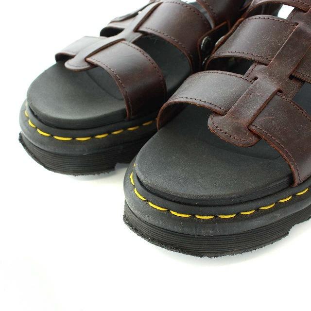 中古 ドクターマーチン DR.MARTENS ZEBRILUS TERRY レザーサンダル