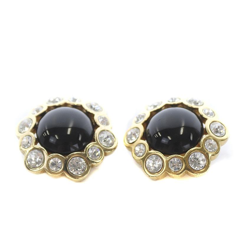 中古 クリスチャンディオール Christian Dior ヴィンテージ イヤリング