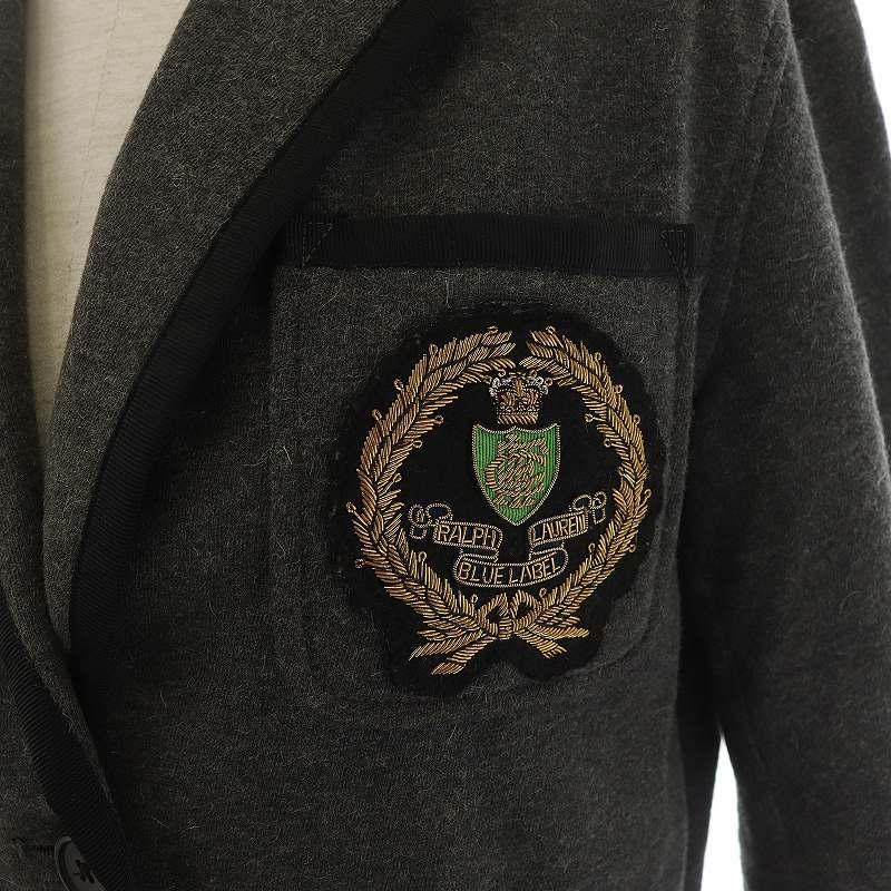 ラルフローレン RALPH LAUREN テーラードジャケット ニット シングル