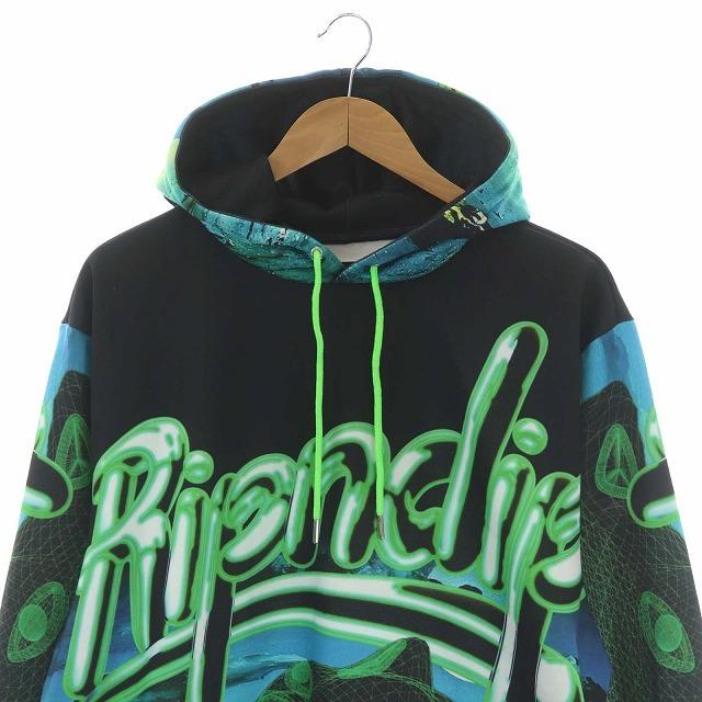 100 正規品 中古 未使用品 リップンディップ Ripndip パーカー 総柄 長袖 フード プルオーバー L 黒 マルチカラー Cm Gy04 メンズ ベクトル 古着 パーカー Gordoscoxinha Com Br
