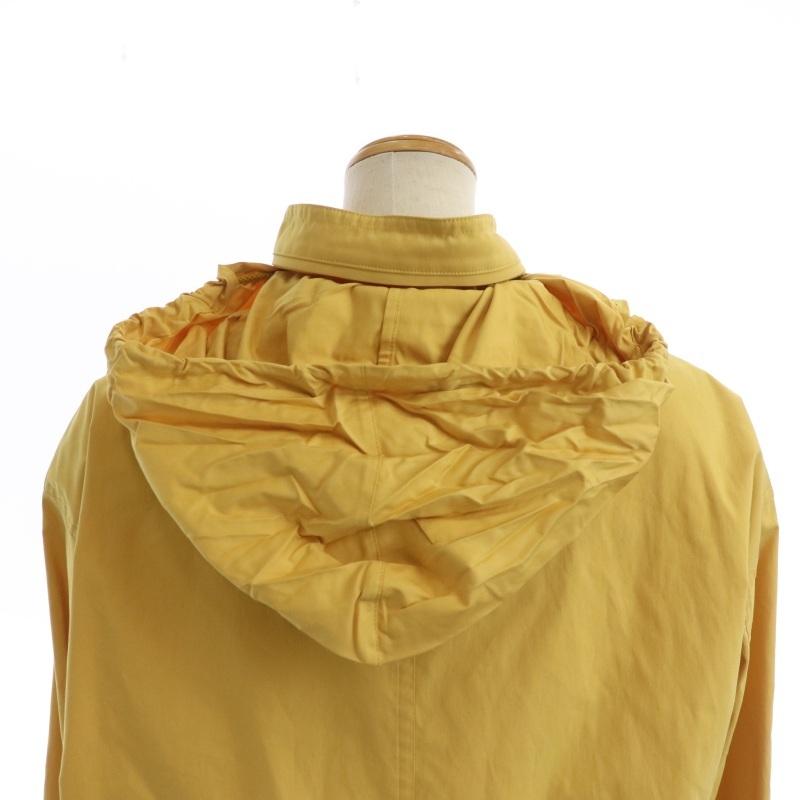 中古 バーバリーズ 7 Burberrys S イエロー ジップアップ マウンテンパーカー レディース ヴィンテージ 刺繍 白タグ 裏地メッシュ 黄 期間限定お試し価格 Burberrys