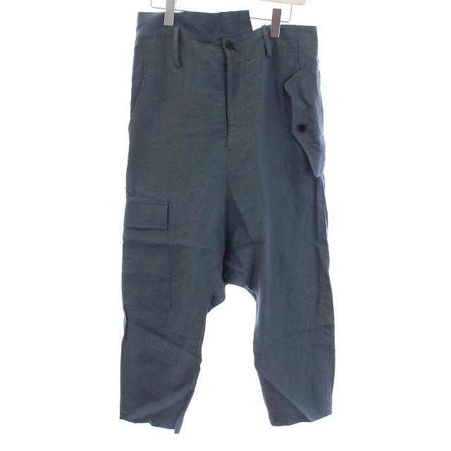 ヨウジヤマモト yohji yamamoto スラックス パンツ 麻 リネン bckediri
