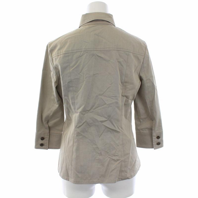 海外正規品】-アンタイトル UNTITLED ジャケット 七分袖 2 M •ベージュ