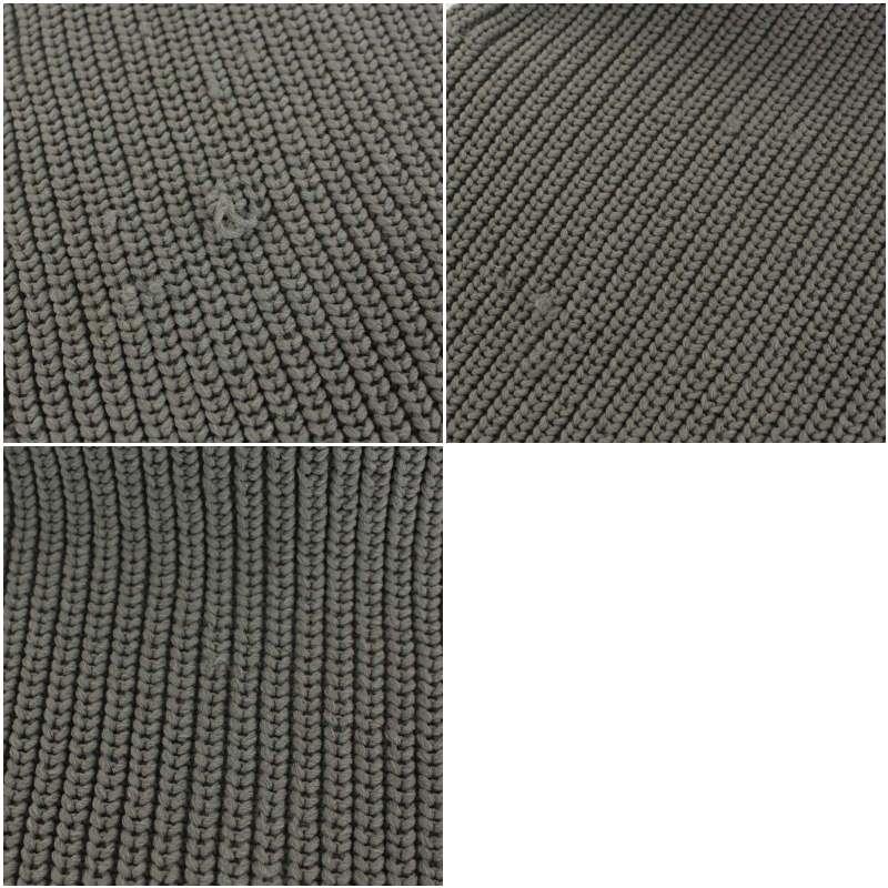 エムズグレイシー ニットワンピース ひざ丈 クルーネック 長袖 近年