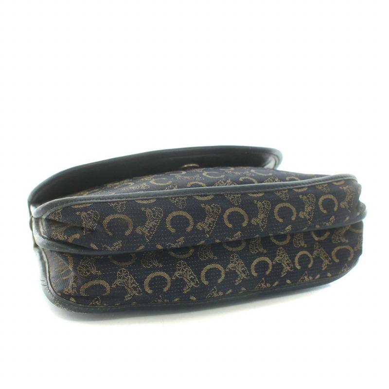 セリーヌ CELINE クラッチバッグ ポーチ Cマカダム柄 馬車 キャンバス