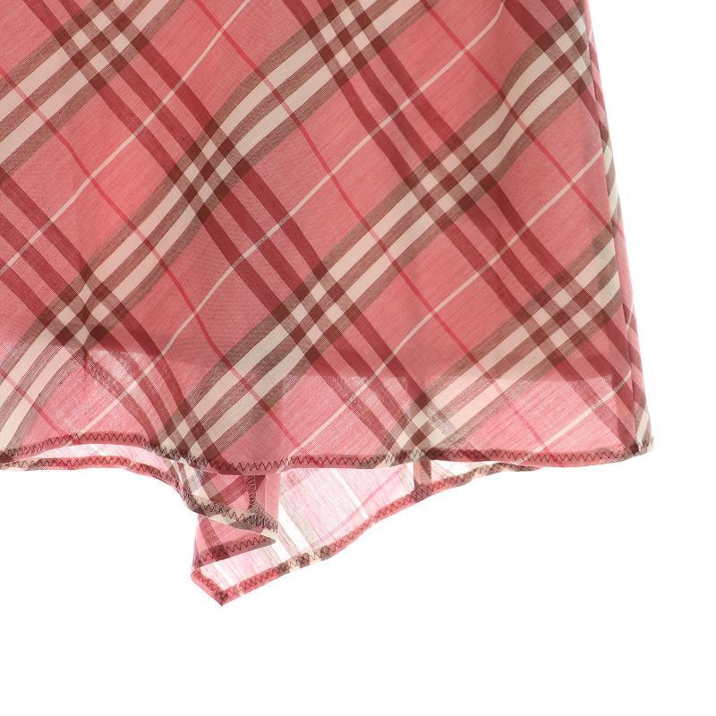 バーバリーブルーレーベル BURBERRY BLUE LABEL フレアスカート ひざ丈