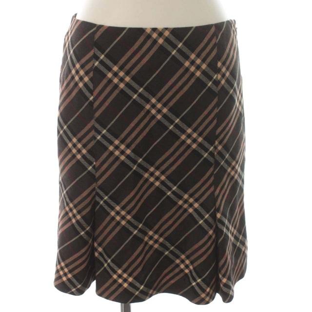 バーバリーブルーレーベル BURBERRY BLUE LABEL ミニスカート フレア  