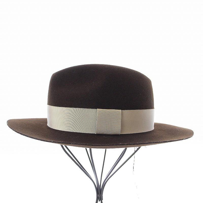 未使用品 メゾンクルール MAISON COULEUR portugal fur hat ハット 